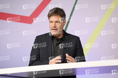 Ergebnisverkündung der digitalen Urabstimmung von Bündnis 90/Die Grünen in Berlin