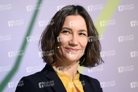 Ergebnisverkündung der digitalen Urabstimmung von Bündnis 90/Die Grünen in Berlin
