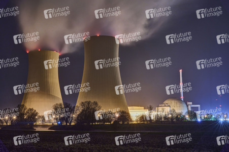 Das Kernkraftwerk Grohnde vor der Abschaltung