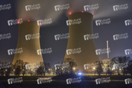 Das Kernkraftwerk Grohnde vor der Abschaltung