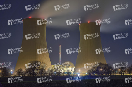 Das Kernkraftwerk Grohnde vor der Abschaltung