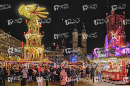 Weihnachtmarkt in Halle