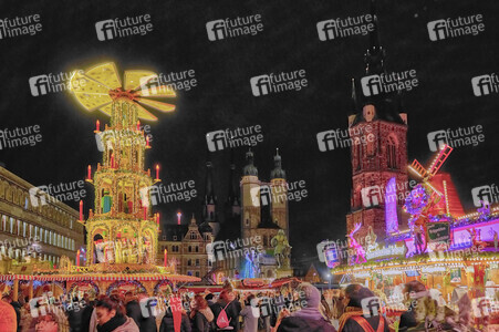 Weihnachtmarkt in Halle