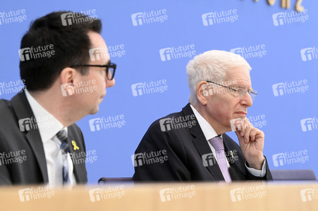 Bundespressekonferenz 'Ein Jahr nach dem 7. Oktober 2023'  in Berlin