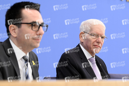 Bundespressekonferenz 'Ein Jahr nach dem 7. Oktober 2023'  in Berlin