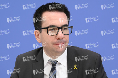 Bundespressekonferenz 'Ein Jahr nach dem 7. Oktober 2023'  in Berlin