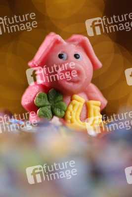 Symbolfoto Glücksschweine