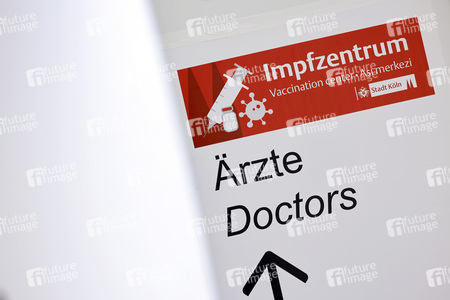 Impfzentrum in Köln