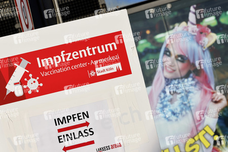Impfzentrum in Köln