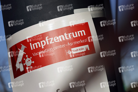 Impfzentrum in Köln