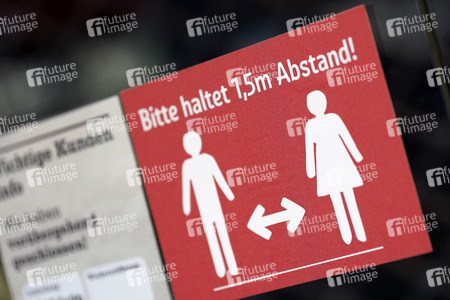 Symbolfoto Mindestabstand
