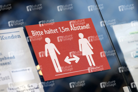 Symbolfoto Mindestabstand
