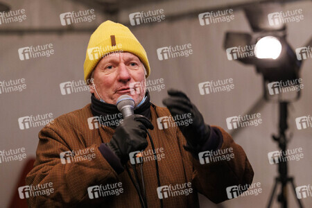 Solidaritätsaktion mit Obdachlosen in Köln