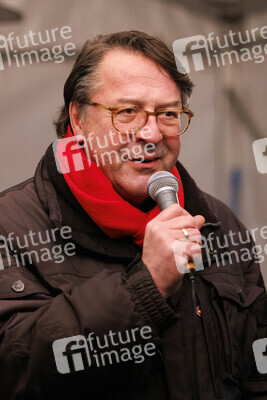 Solidaritätsaktion mit Obdachlosen in Köln