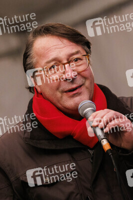 Solidaritätsaktion mit Obdachlosen in Köln