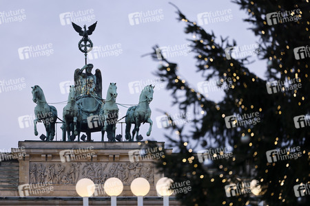 Quadriga auf dem Brandenburger Tor in Berlin