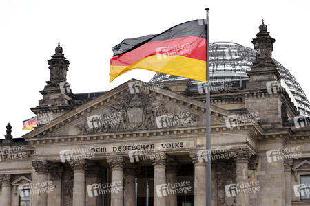 Das Reichstagsgebäude in Berlin