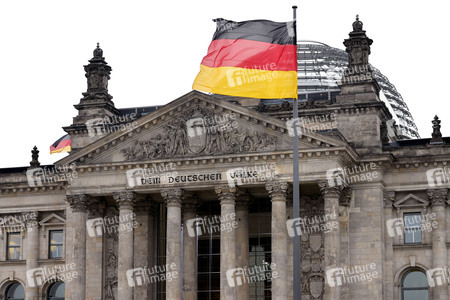 Das Reichstagsgebäude in Berlin