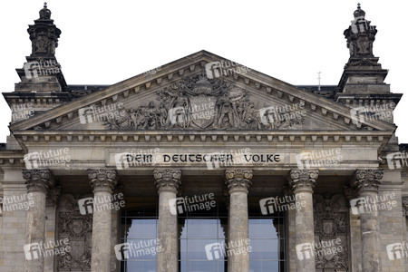 Das Reichstagsgebäude in Berlin