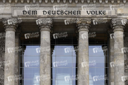 Das Reichstagsgebäude in Berlin