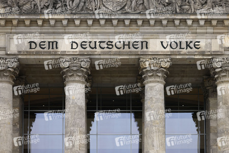 Das Reichstagsgebäude in Berlin
