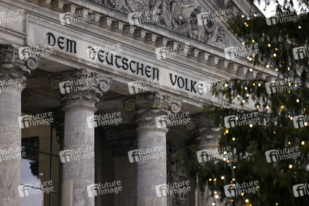 Das Reichstagsgebäude in Berlin