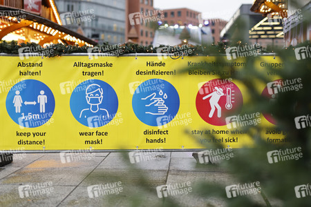 Symbolfoto 2G-Weihnachtsmarkt