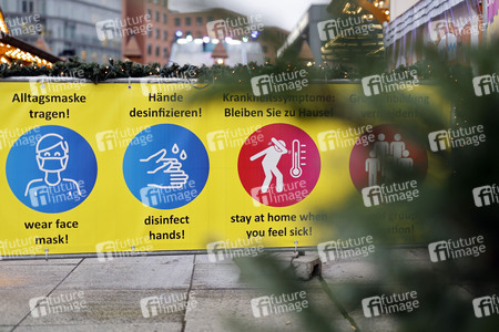 Symbolfoto 2G-Weihnachtsmarkt