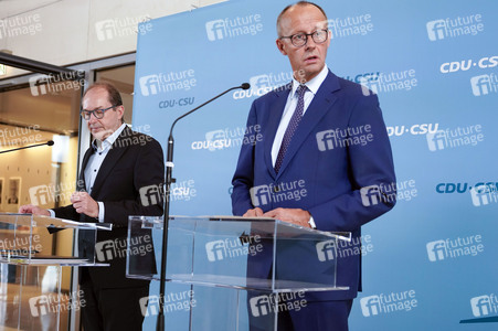 Fraktionssitzung der CDU/CSU-Bundestagsfraktion in Berlin