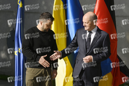 Empfang des Präsidenten der Ukraine in Berlin