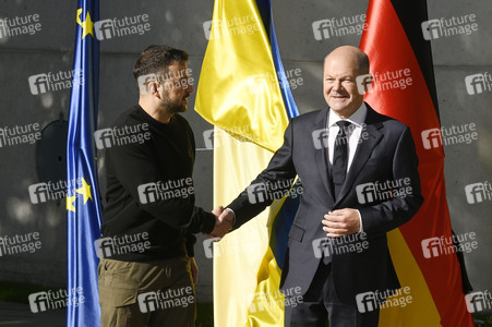 Empfang des Präsidenten der Ukraine in Berlin