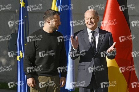 Empfang des Präsidenten der Ukraine in Berlin