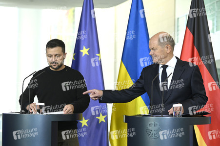 Empfang des Präsidenten der Ukraine in Berlin