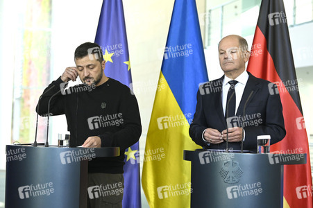 Empfang des Präsidenten der Ukraine in Berlin