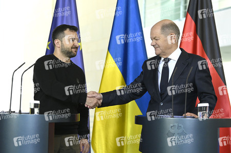 Empfang des Präsidenten der Ukraine in Berlin