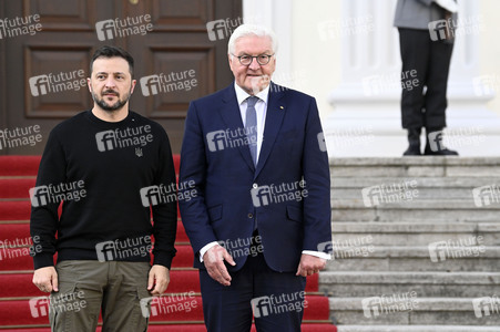 Empfang des Präsidenten der Ukraine im Schloss Bellevue in Berlin