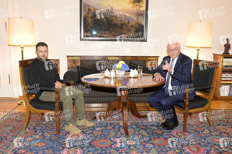 Empfang des Präsidenten der Ukraine im Schloss Bellevue in Berlin