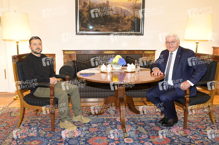 Empfang des Präsidenten der Ukraine im Schloss Bellevue in Berlin