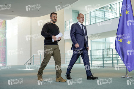 Empfang des Präsidenten der Ukraine in Berlin