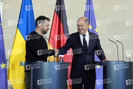Empfang des Präsidenten der Ukraine in Berlin
