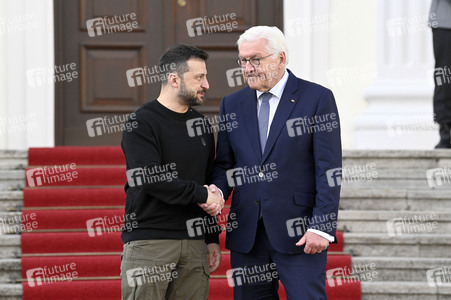 Empfang des Präsidenten der Ukraine im Schloss Bellevue in Berlin
