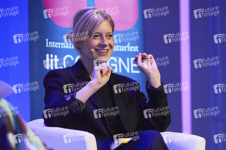 Caroline Peters auf der lit.Cologne Spezial 2024 in Köln