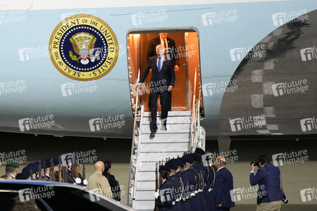 Ankunft des amerikanischen Präsidenten Joe Biden in Berlin