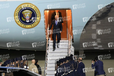 Ankunft des amerikanischen Präsidenten Joe Biden in Berlin