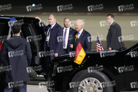 Ankunft des amerikanischen Präsidenten Joe Biden in Berlin