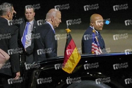 Ankunft des amerikanischen Präsidenten Joe Biden in Berlin