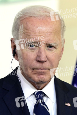 Empfang des amerikanischen Präsidenten Joe Biden im Bundeskanzleramt in Berlin