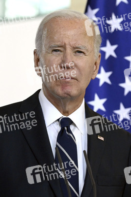 Empfang des amerikanischen Präsidenten Joe Biden im Bundeskanzleramt in Berlin