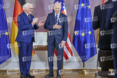 Ordensverleihung an Präsident Biden in Berlin