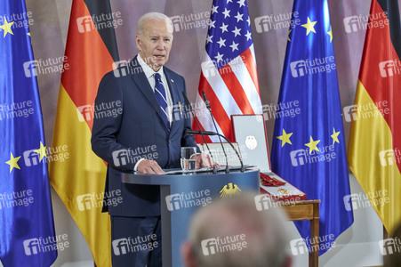Ordensverleihung an Präsident Biden in Berlin